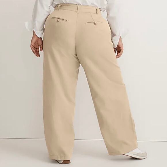 Madewell Pant Womens 18W Plus Harlow Wide Leg Pant Drapery Twill - Picture 8 of 16